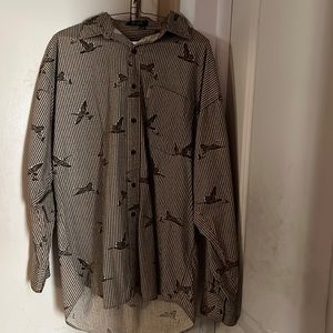 Champs Ralph Lauren Large Size. Used Brown and Cream